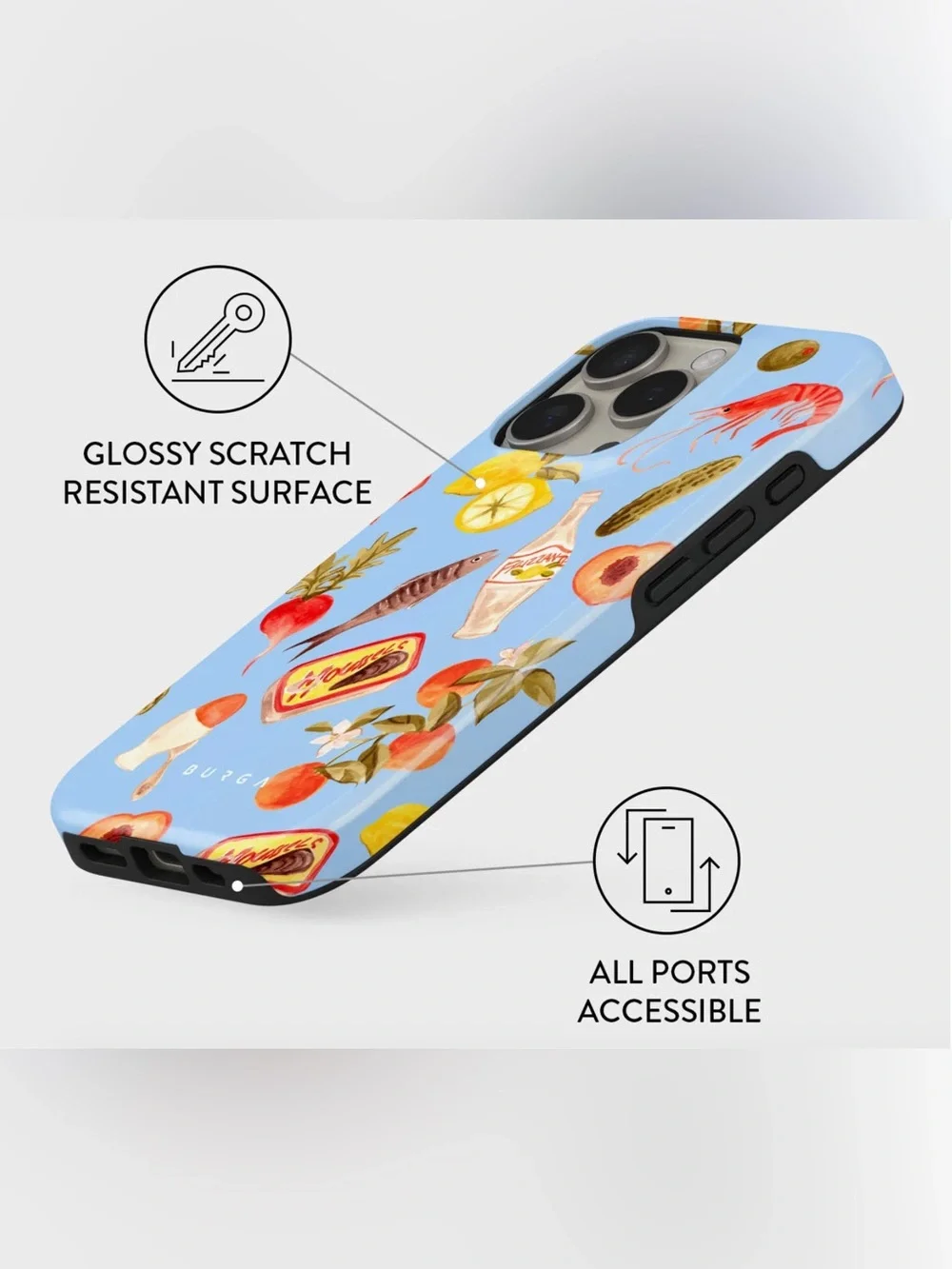 BURGA iPhone 16 PRO MAX Case-Al Fresco